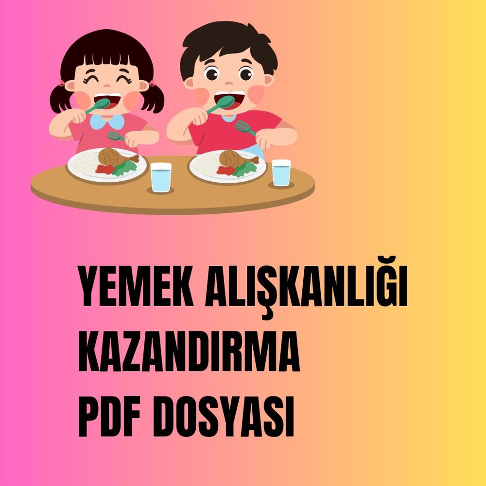 YEMEK ALIŞKANLIĞI PDF DOSYSI