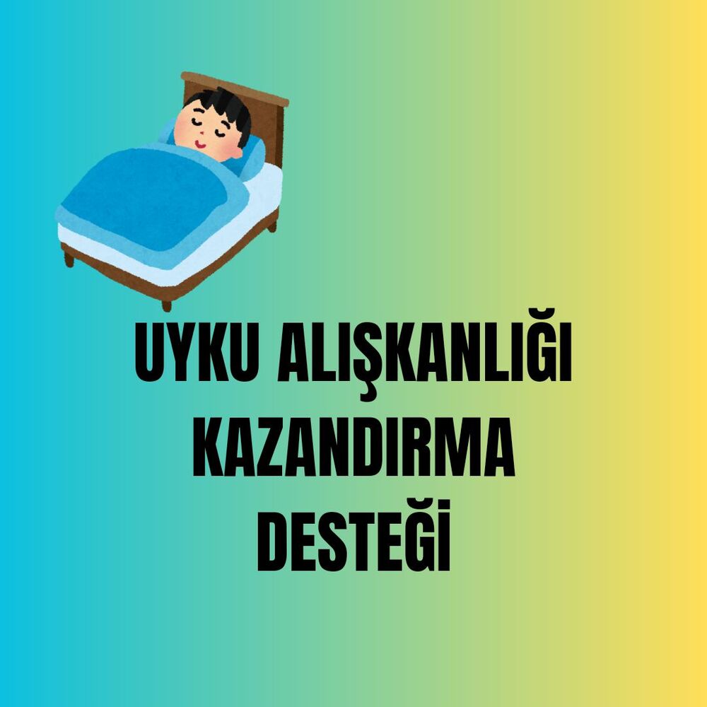 UYKU ALIŞKANLIĞİ KAZANDIRMA